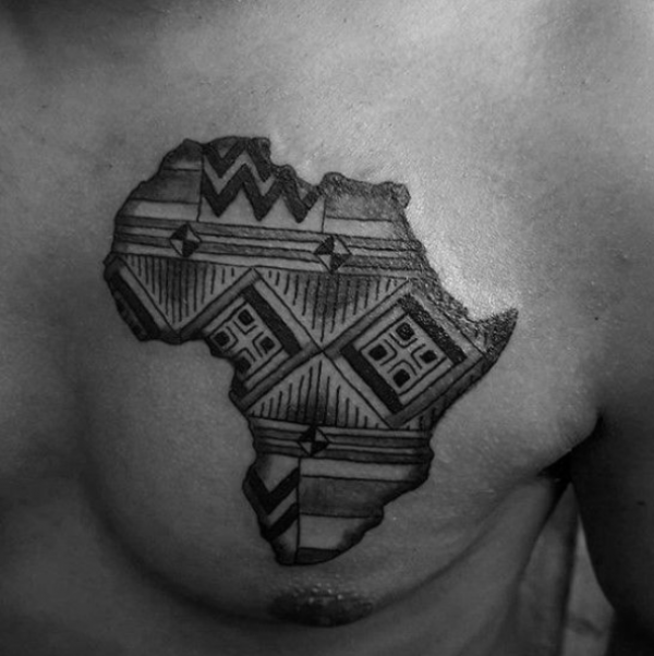 Pola Geometris Afrika